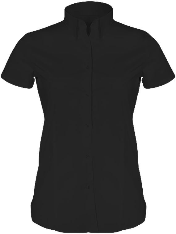 Chemise Femme Coupe Ajustée Black