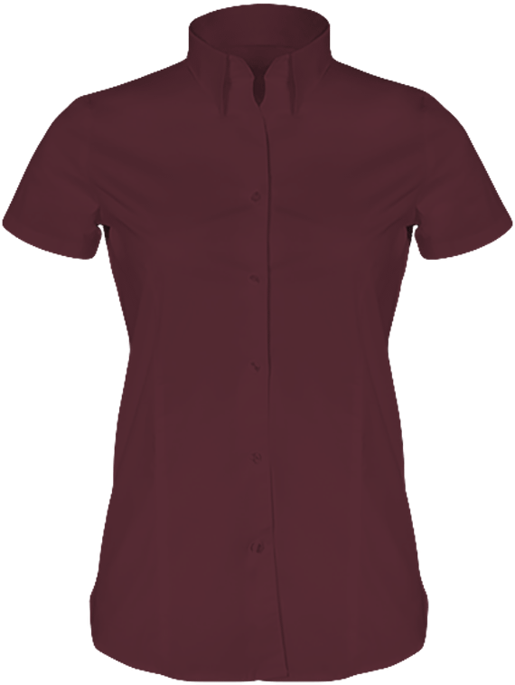 Women's Fitted Shirt Wine