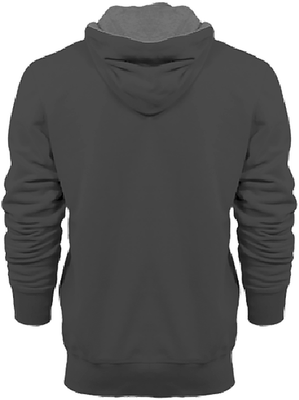06d sweat shirt zippe vintage homme dos Vintage Charcoal