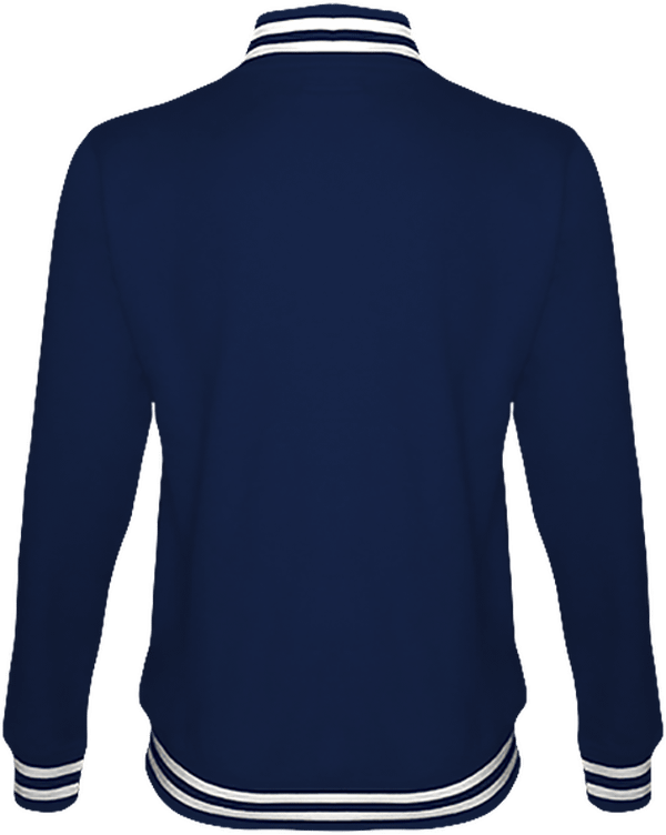 06f05 sweat shirt teddy university unisexe dos Oxford Navy