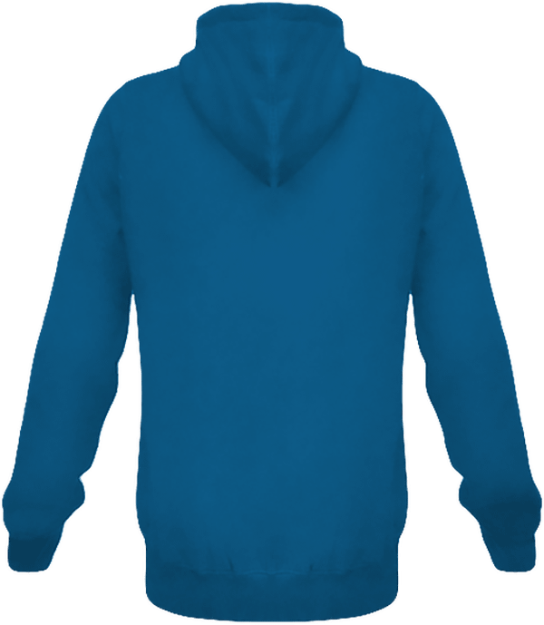 06d12 sweat zippe capuche chunky dos Sapphire Blue