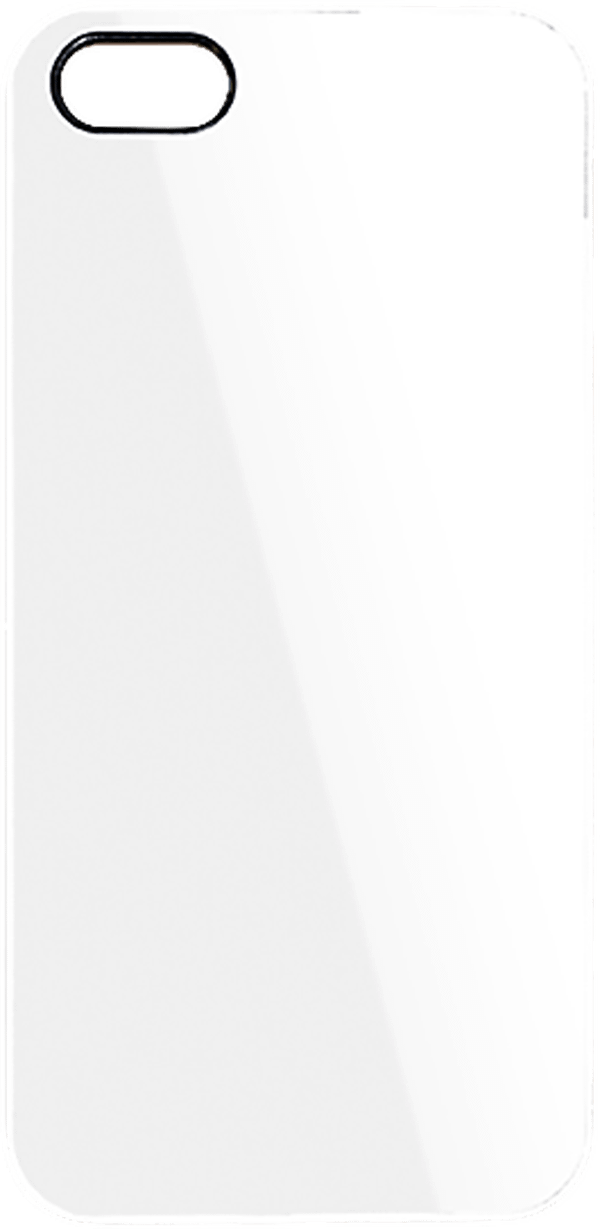 18b10 coque rigide iphone 5 5s plexus BLANC