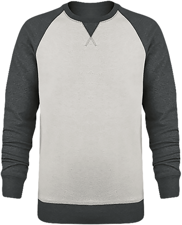 06g25 sweat shirt french terry face Dark Heather Grey