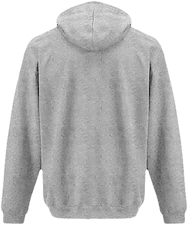 06h02 sweat a capuche bicolore enfant dos KARIBAN Oxford Grey / Navy
