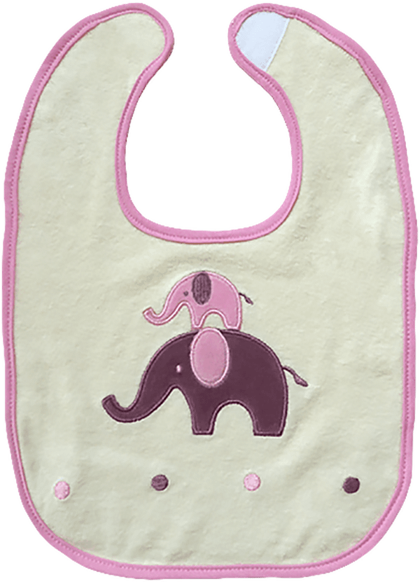 Craquez Pour Ce Bavoir À Motif Éléphant