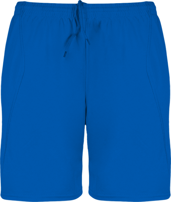 Pantalón corto niño personalizado Sporty Royal Blue