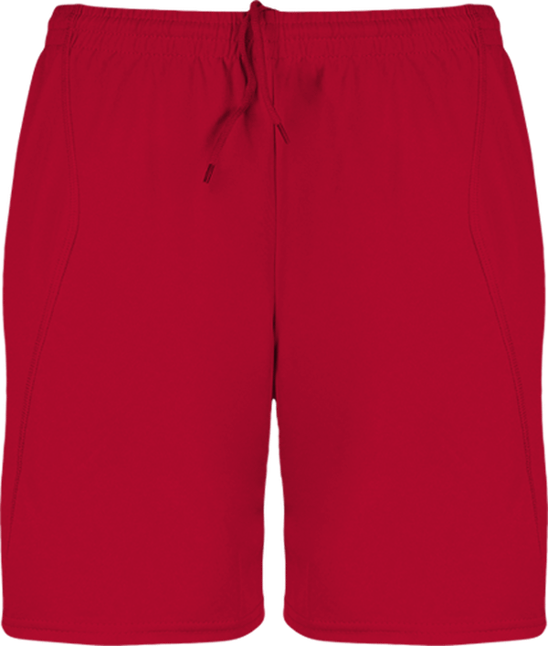 Pantalón corto niño personalizado Sporty Red