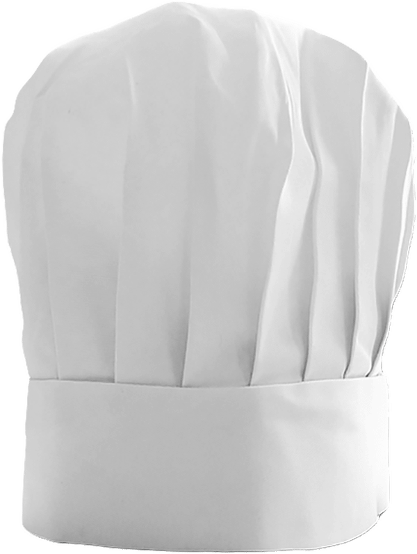 02g toque de cuisinier blanche plexus Blanc