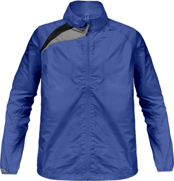 04n65 coupe vent sport tricolore enfant plexus Sporty Royal Blue / Black / Storm Grey