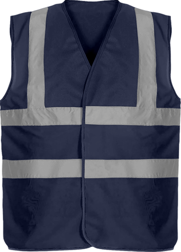 Gilet De Sécurité Bicolore À Personnaliser Navy