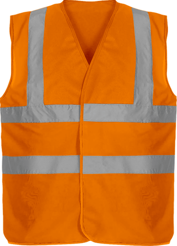 Gilet De Sécurité Bicolore À Personnaliser Orange