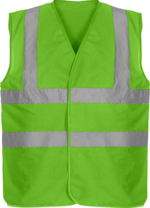 Gilet De Sécurité Bicolore À Personnaliser Lime
