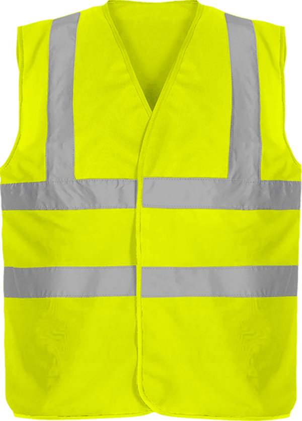 Gilet De Sécurité Bicolore À Personnaliser Yellow