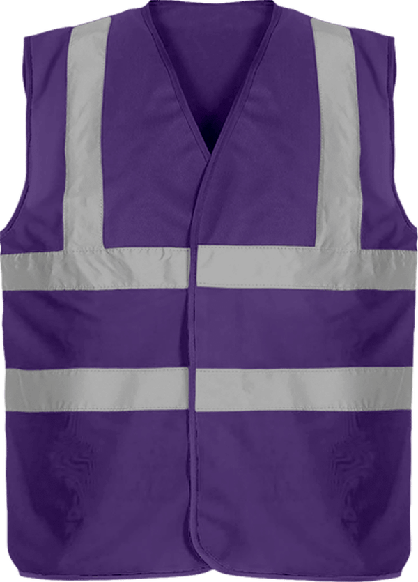 Gilet De Sécurité Bicolore À Personnaliser Purple
