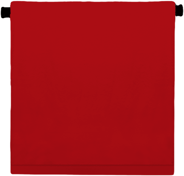 Drap de douche Luxury à personnaliser ROUGE