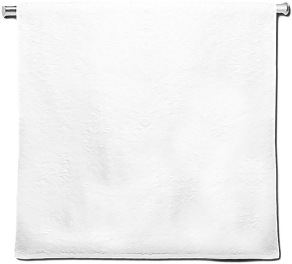 03b serviette de toilette luxury 50 x 100 dos BLANC