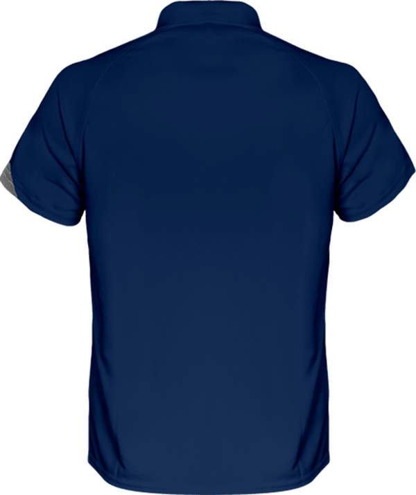 07f10 polo sport tricolore homme dos Sporty Navy / White / Storm Grey