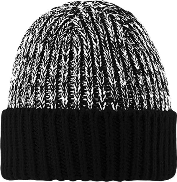 09p13 bonnet beanie crofter navy plexus Heather Black