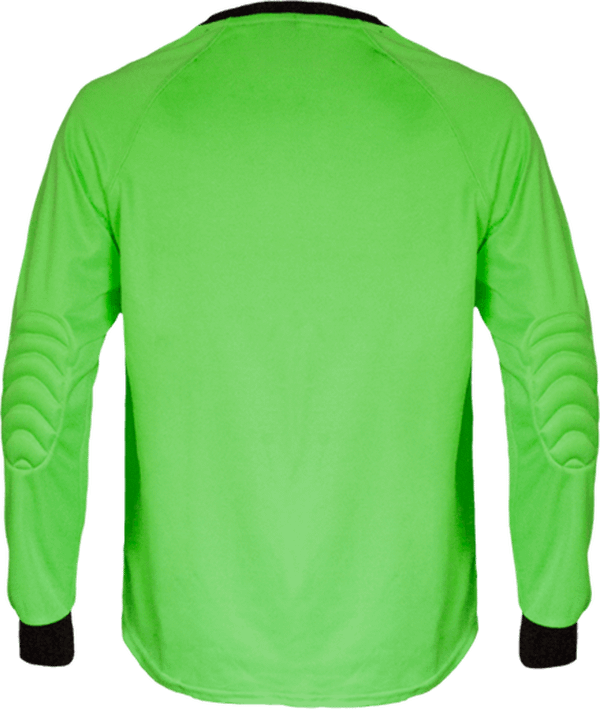 04e12 maillot gardien manches longues dos Fluorescent Green / Black