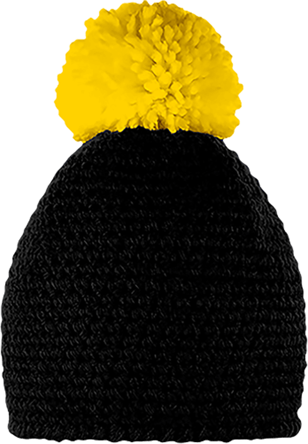 09p50 bonnet beanie slopeside plexus Black / Yellow