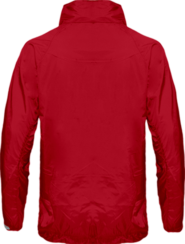 04e72 coupe vent sport tricolore homme dos Sporty Red / Black / Storm Grey