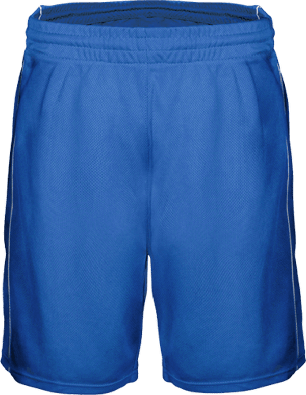 11a06 short basketball homme dos Sporty Royal Blue