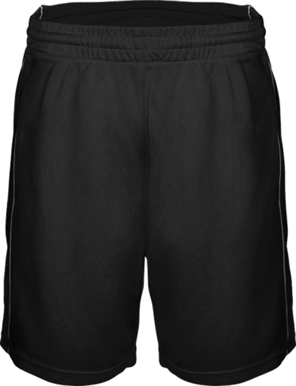 11a06 short basketball homme dos Black