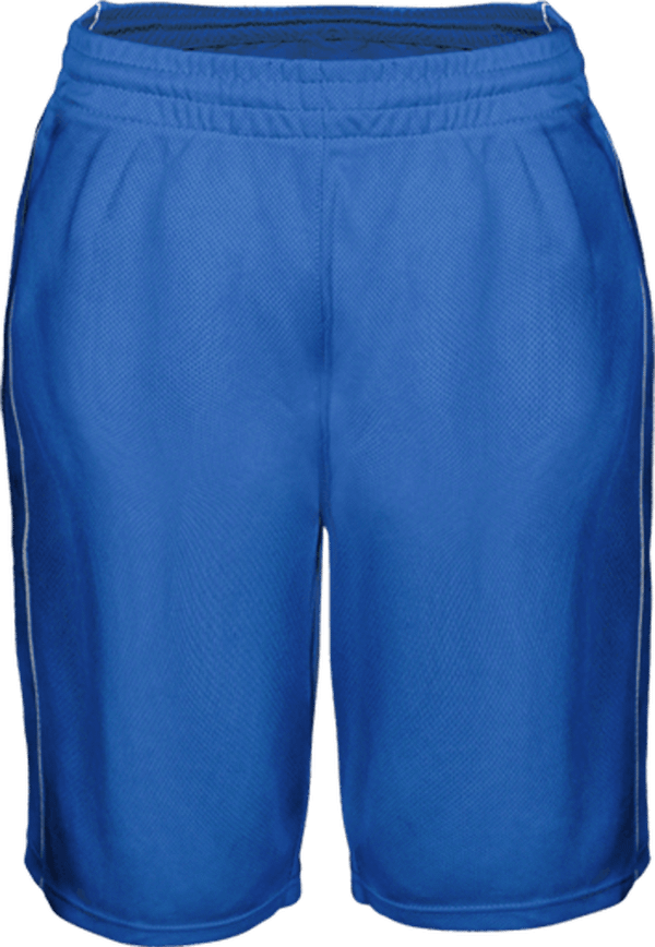 04m65 short de basketball femme dos Sporty Royal Blue