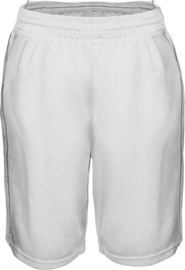 04m65 short de basketball femme dos White