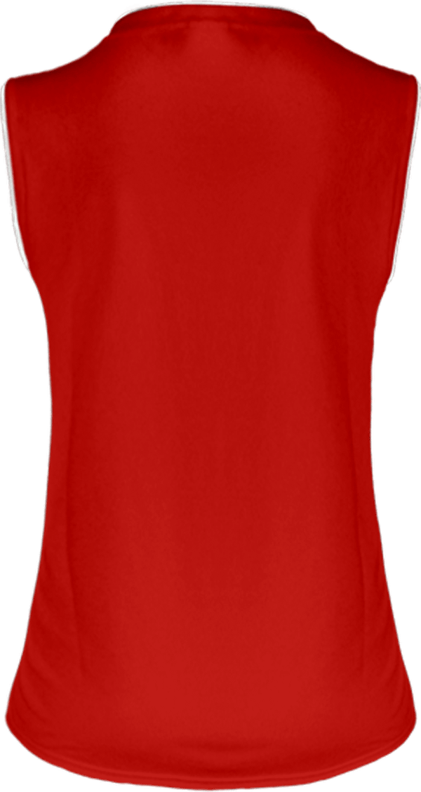 04m34 maillot de basketball femme dos Sporty Red