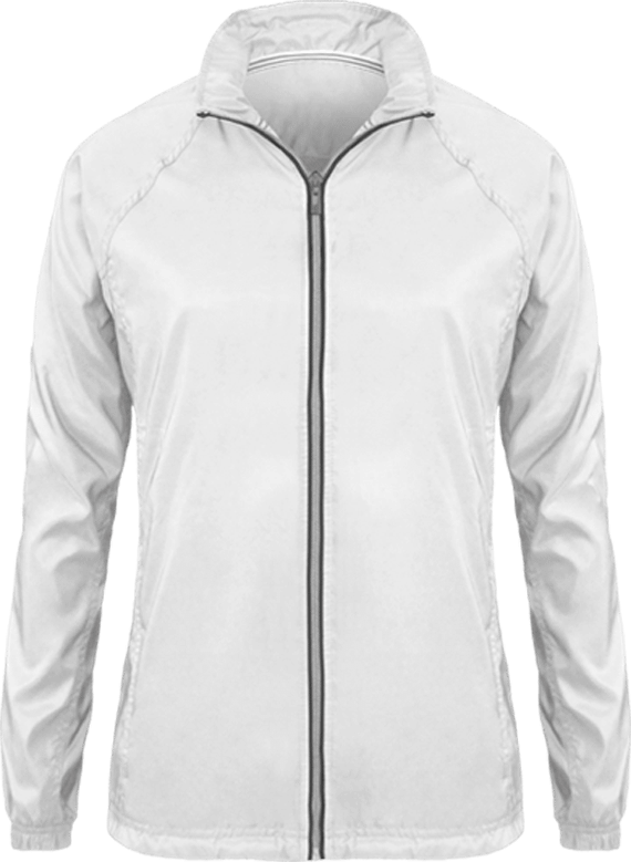 Women's Track Jacket White