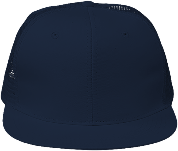 09f casquette trucker 6 panneaux plexus Navy