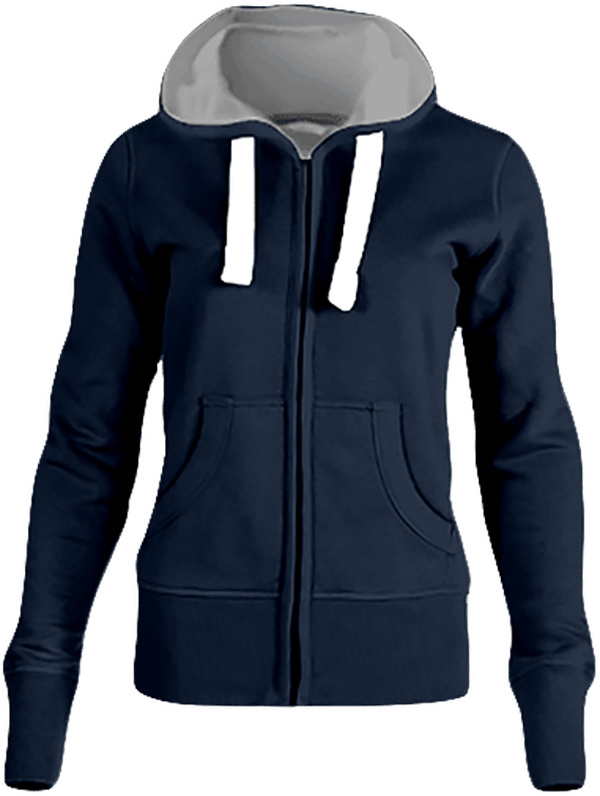 06d sweat shirt zippe vintage femme plexus Vintage Navy