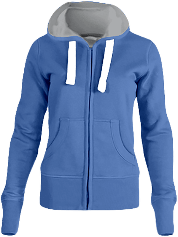 06d sweat shirt zippe vintage femme plexus Vintage Blue