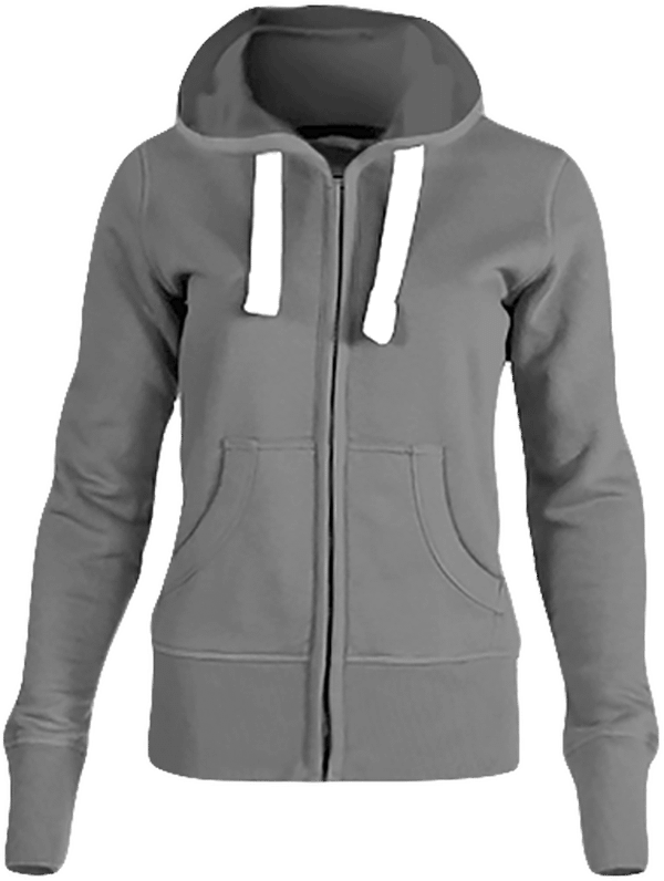 06d sweat shirt zippe vintage femme plexus VIntage Grey