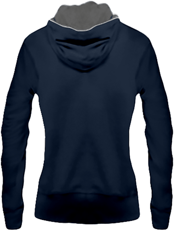 06d sweat shirt zippe vintage femme dos Vintage Navy