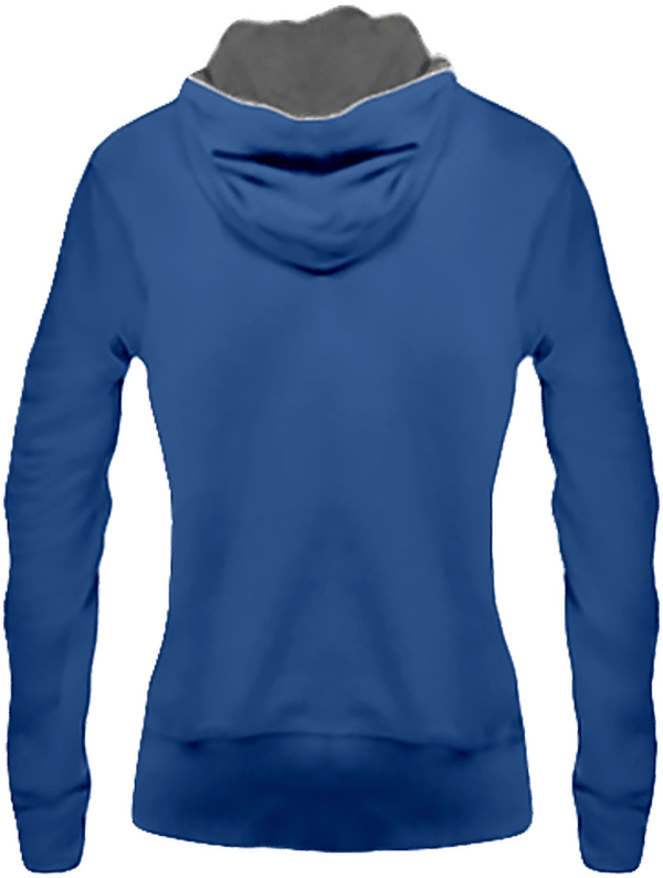 06d sweat shirt zippe vintage femme dos Vintage Blue