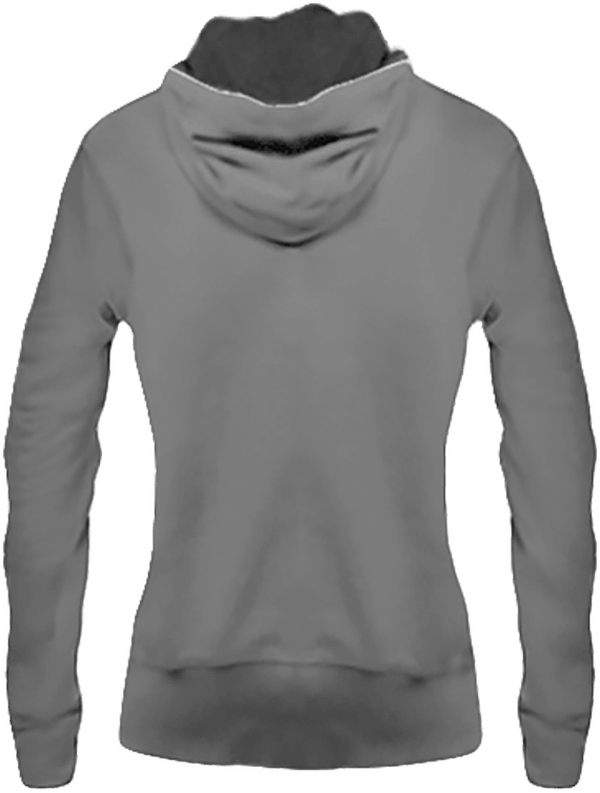 06d sweat shirt zippe vintage femme dos VIntage Grey
