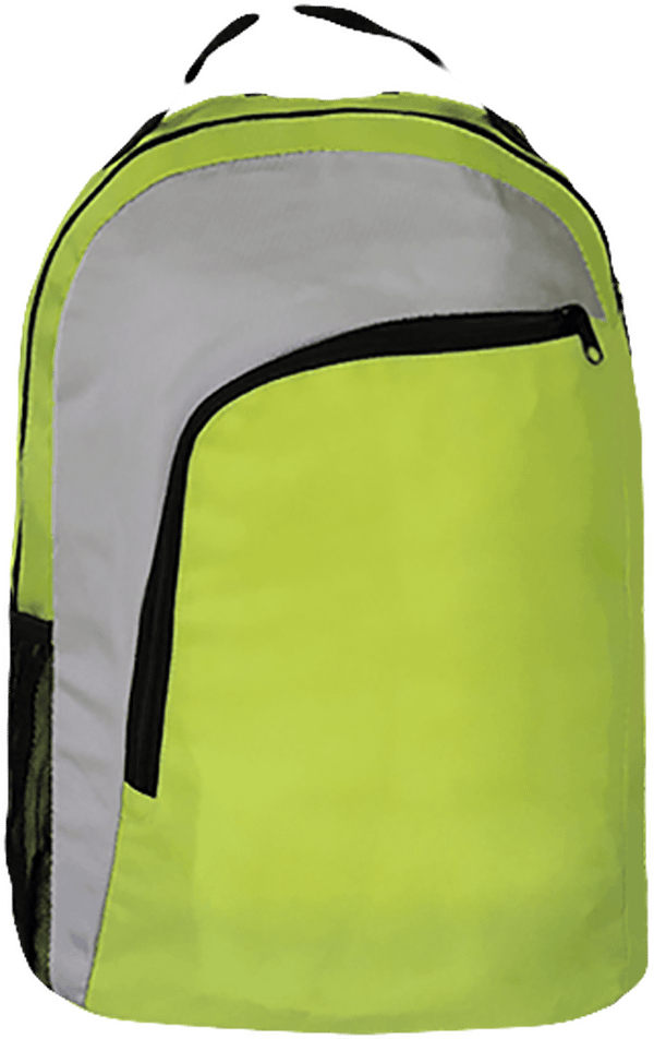 Sac à dos multisports à personnaliser Burnt Lime / Light Grey