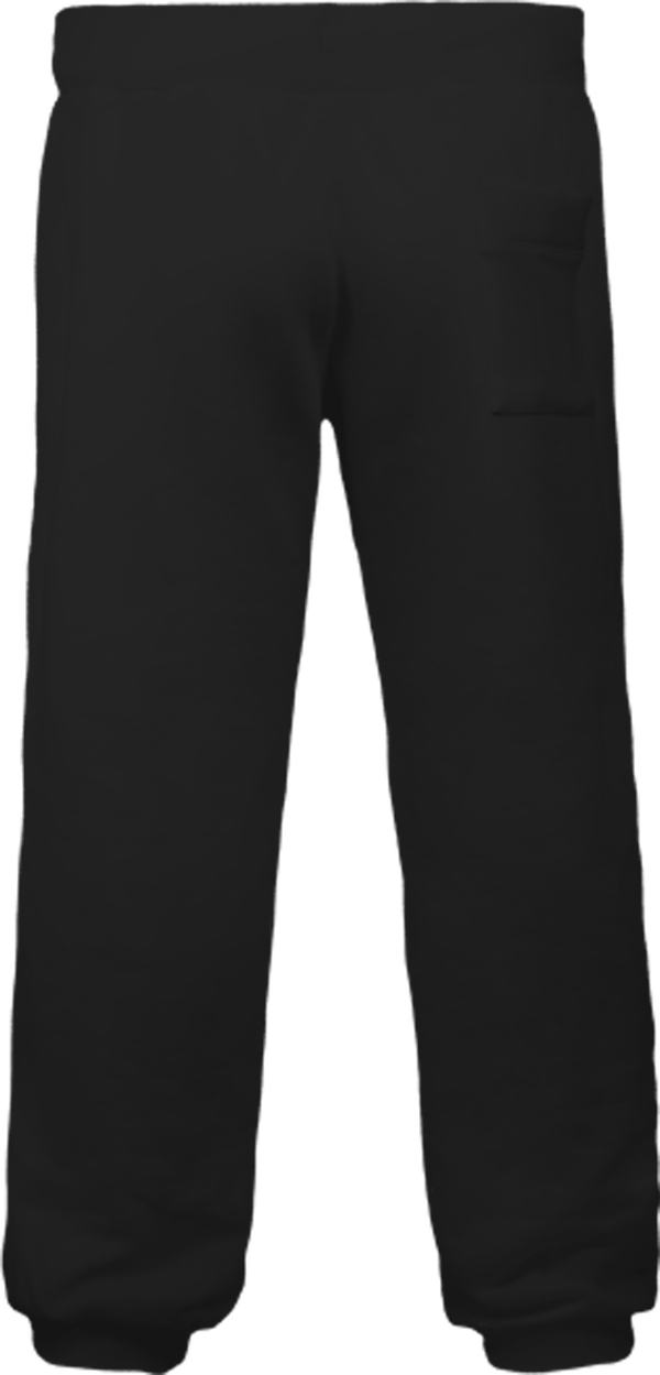 11a20 pantalon de jogging enfant dos Black