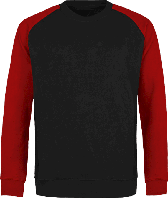 Sweat Homme Col Rond Style Maillot De Baseball 