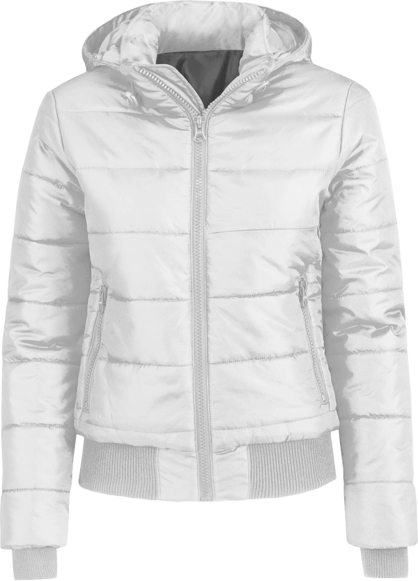 Doudoune Femme Personnaliser À Votre Image ! White / Warm Grey Lining