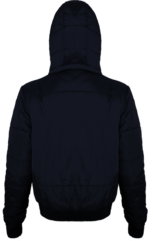 Doudoune bombers femme superhood dos Navy / Neon Green Lining