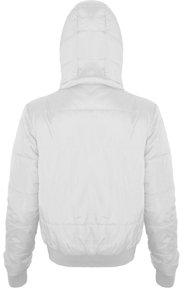 Doudoune bombers femme superhood dos White / Warm Grey Lining