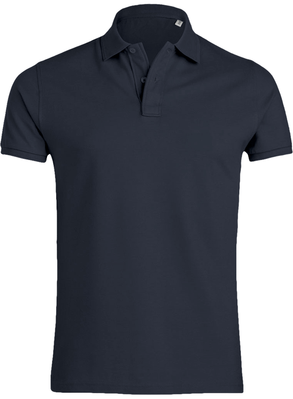 07d polo homme manches courtes bio plexus Navy