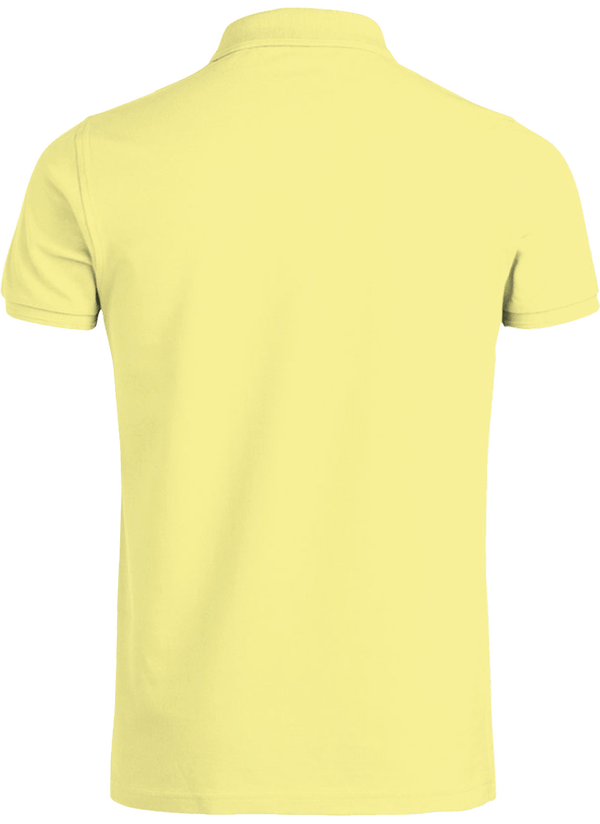 07d polo homme manches courtes bio dos Sunny Lime