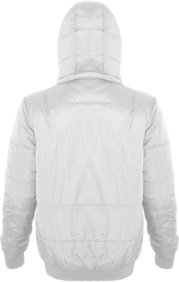 Doudoune bombers homme superhood dos White / Warm Grey Lining