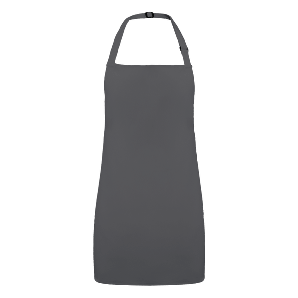 02h10 tablier sans poche enfant face Dark Grey