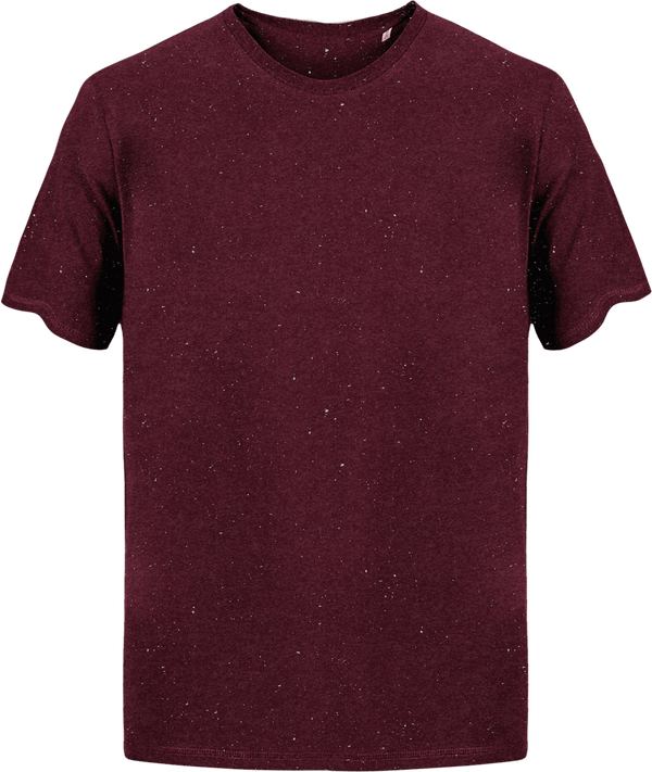 Tee shirt homme stanley hips face Dark Heather Burgundy