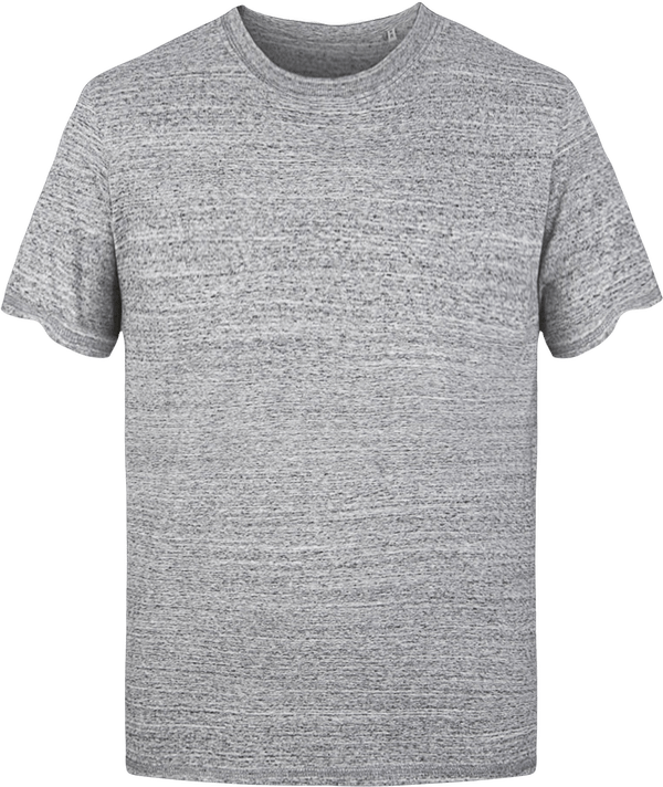 Tee shirt homme stanley hips face Slub Heather Grey